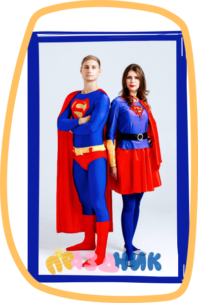 Аниматоры Супермен и Супервумен Самара